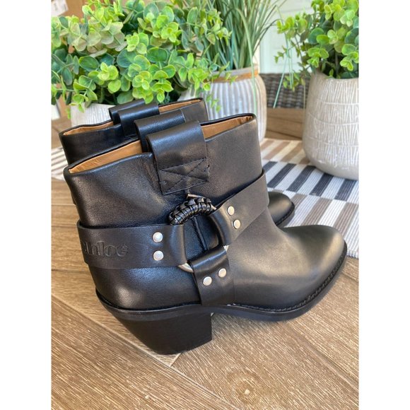 See by Chloe Eddie Ankle Western Boots NWOB 39 - Picture 10 of 14